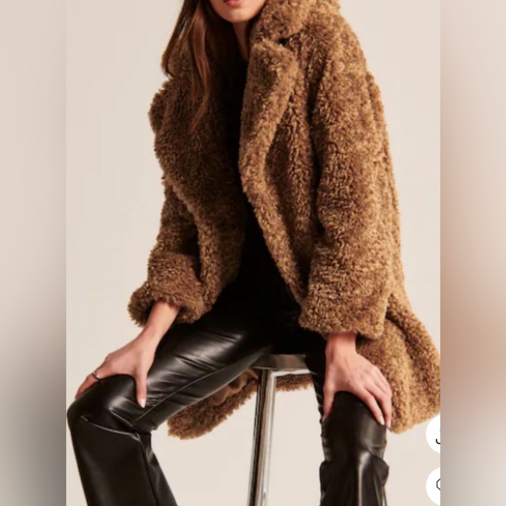 Abercrombie & Fitch teddy coat